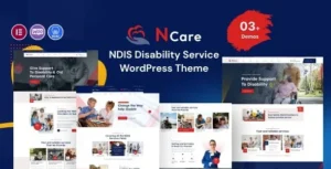 Ncare  NDIS Disability Service WordPress Theme