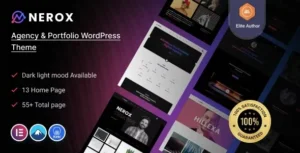 Nerox  Agency & Portfolio WordPress Theme