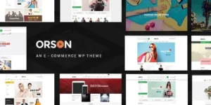 Orson – Innovative Ecommerce WordPress Theme for Online Stores