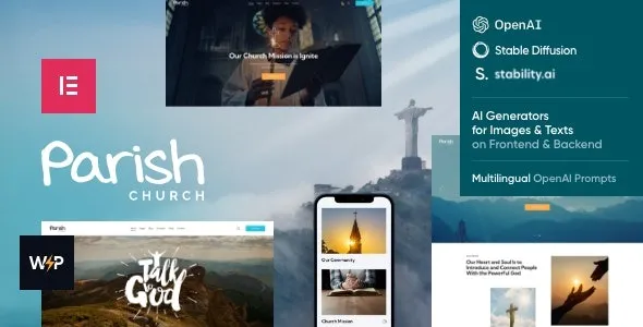 Parish – Church, Religion & Charity WordPress Theme