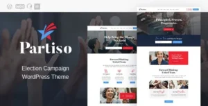 Partiso– Political WordPress Theme for Party & Candidate