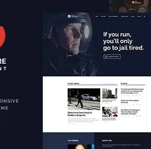 Police & Fire – Department and Security Business WordPress Theme