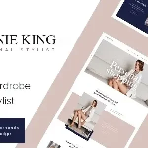S.King – Personal Stylist and Fashion Blogger WordPress Theme