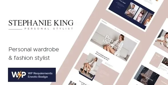 S.King – Personal Stylist and Fashion Blogger WordPress Theme