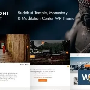 Samadhi – Oriental Buddhist Temple WordPress Theme