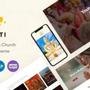 Shakti – Krishna Temple & Church WordPress Theme