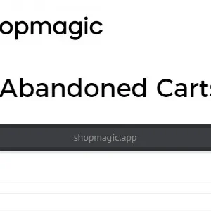 ShopMagic Abandoned Carts