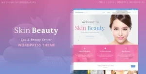 Skin Beauty  – Spa WordPress