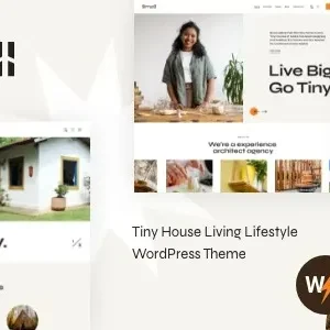Small – Tiny House Living Lifestyle WordPress Theme