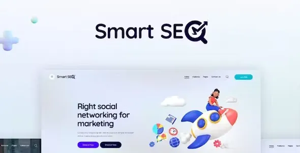 SmartSEO – SEO & Marketing Services WordPress Theme