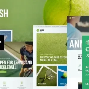 Smash – Tennis WordPress Theme