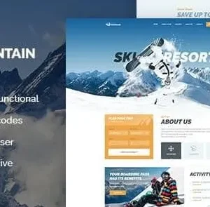Snow Mountain – Ski Resort & Snowboard School WordPress Theme
