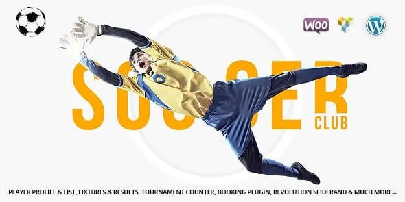 Soccer Club – Football Team WordPress Theme