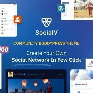 SocialV – Social Network and Community BuddyPress Theme