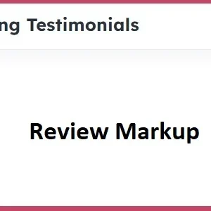 Strong Testimonials Review Markup