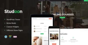Studeon  – An Education Center & Training Courses WordPress Theme