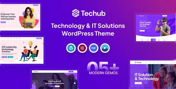 Techub - Technology & IT Solutions WordPress Theme