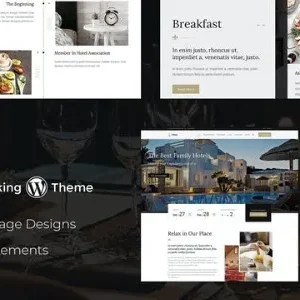 Tejal – Resort, Hotel Booking WordPress Theme