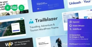 Trailblazer – Travel Theme + AI