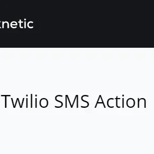 Twilio SMS action for Booknetic workflows
