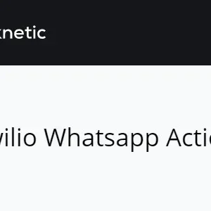 Twilio Whatsapp action for Booknetic workflows