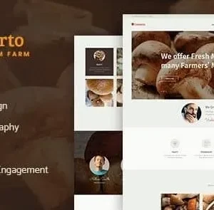 Umberto – Mushroom Farm & Organic Products Store WordPress Theme