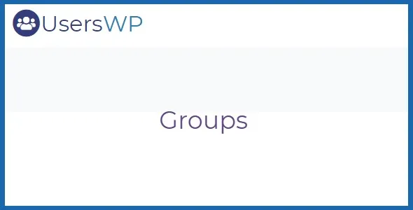 UsersWP Groups 1.0.9