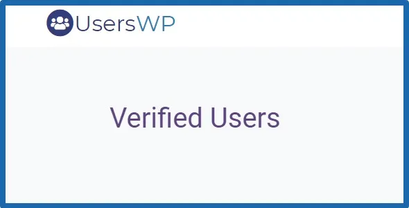 UsersWP Verified Users 1.2.11