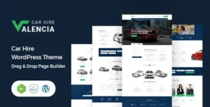 Valencia  – Car Hire WordPress Theme