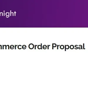 WooCommerce Order Proposal 2.1.0