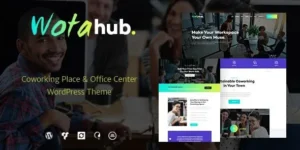 WotaHub – Coworking Space WordPress Theme