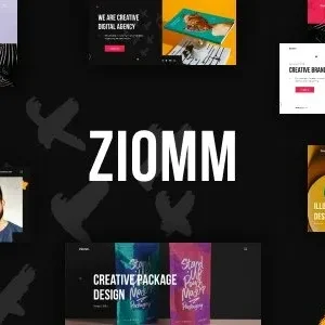 Ziomm – Creative Agency & Portfolio WordPress Theme
