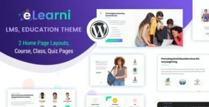 eLearni – LMS, Online Courses WordPress Theme
