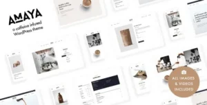 Amaya  – Coffee Shop WordPress Theme