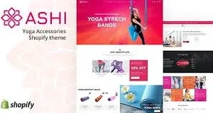 Ashi | Yoga, Fitness Shopify Theme
