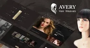 Avery Hair Wig Shopify Theme
