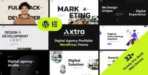 Axtra – Digital Agency Creative Portfolio Theme