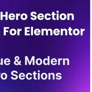 BWD Hero Section Addon For Elementor