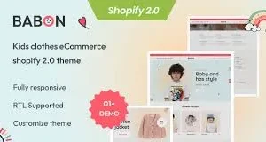 Babon – The Kids Fashion Responsive Shopify Theme