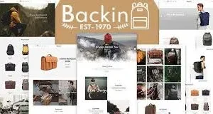 Backin – Bags And Backpack Modern Shopify Theme