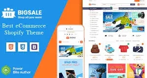 BigSale – The Clean, Minimal & Unlimited Bootstrap 4 Shopify Theme (12+ HomePages)