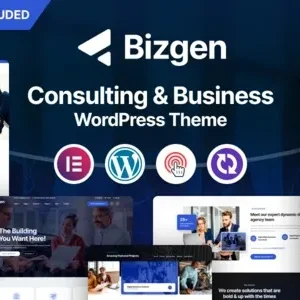 Bizgen - Business Consulting WordPress Theme + RTL