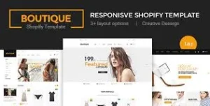 Boutique Multi Store Responsive Shopify Theme
