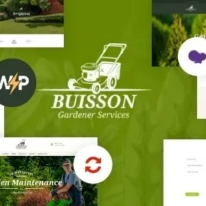 Buisson - Gardening & Landscaping Services WordPress Theme