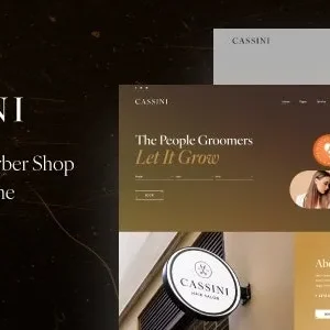 Cassini - Hair Salon & Barber Shop WordPress Theme