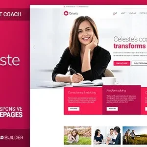 Celeste – Life Coach & Therapist WordPress Theme