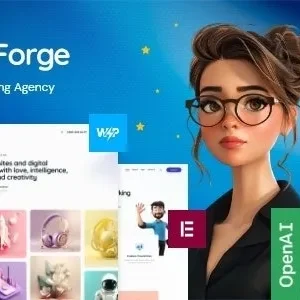 CodeForge - IT Company WordPress Theme