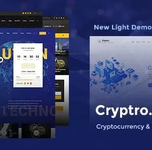 Cryptro - Cryptocurrency, Blockchain , Bitcoin & Financial Technology