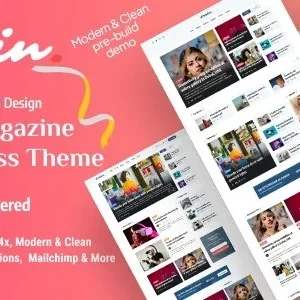 Errin - Personal Blog WordPress Theme