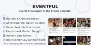 Eventful Pro For Elementor  – Events Showcase For Elementor And The Events Calendar